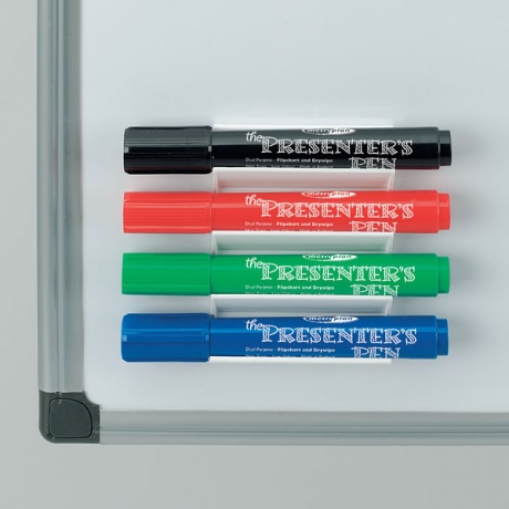 Whiteboard Pen Holder & Dry Wipe Pen Set